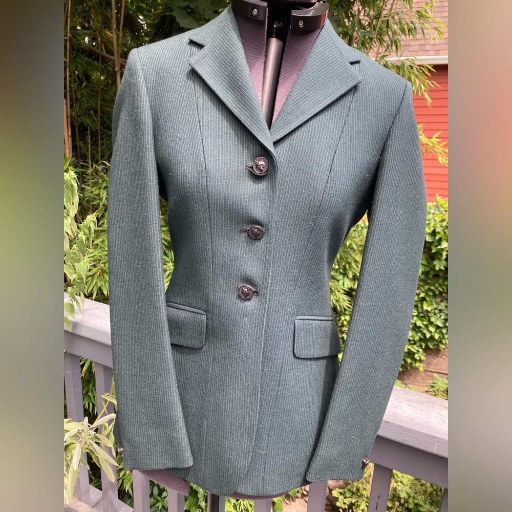 Elegant Dark Green Women's Blazer